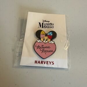 Harveys Minnie Mouse Pink Heart Key/Card Holder